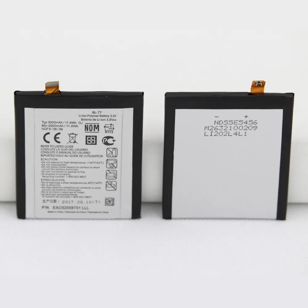 ISUNOO BL T7 Батарея для LG G2 LS980 VS980 D800 D801 D802 BLT7 3000 мАч Внутренний Замена