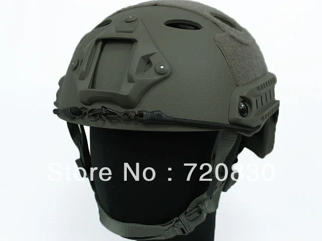 Airsoft БЫСТРО углерода Стиль шлем Листва Зеленый на MC BK Tan Браун од