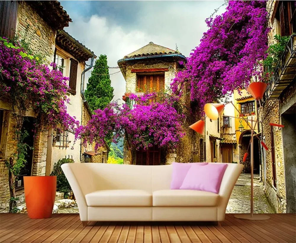 

beibehang papel de parede 3d Custom wallpapers mural European style architecture city photography background wall 3d wall paper