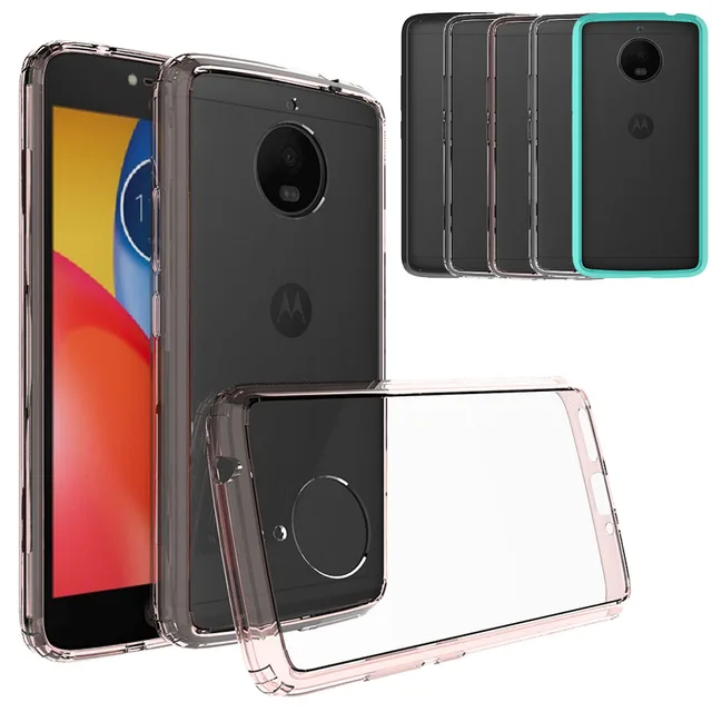 Moto E4 Slim Fit TPU + Acrylic Crystal Clear Protective Cover Case For Moto E4 Moto E4 Slim Fit TPU + Acrylic Crystal Clear Protective Cover Case For Moto E4