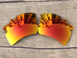 Огонь красный зеркало Поляризованные замены линзы для Flak 2.0 XL вентилируемый солнцезащитные очки 100% UVA и UVB Защита