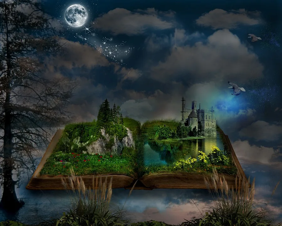 Book world castle