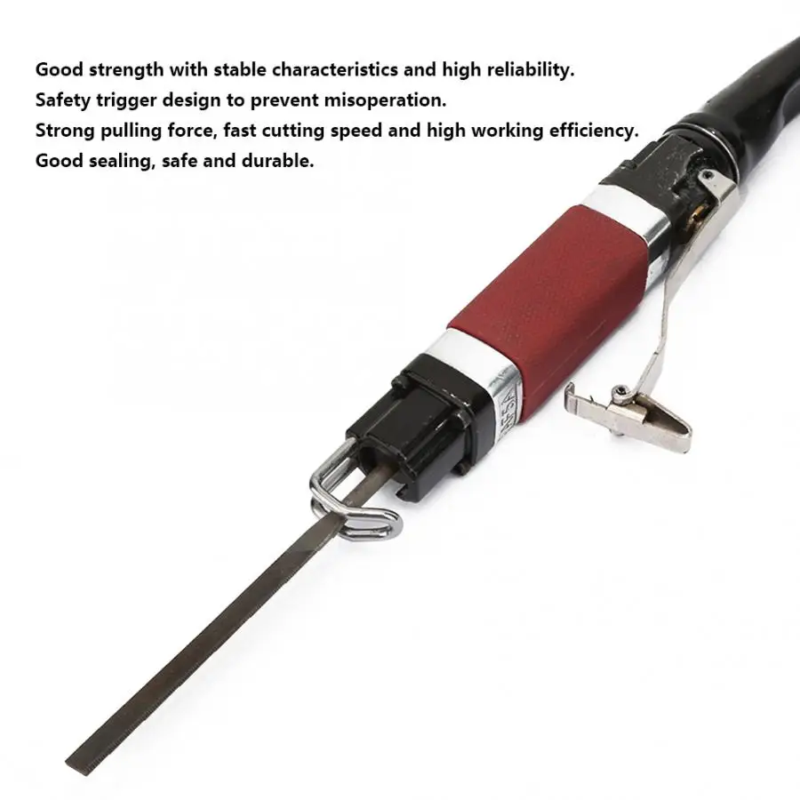 

Pneumatic File Set 800RPM 1/4" Industrial Pneumatic File Reciprocating Air Saw Trimming Chamfering Files Tool