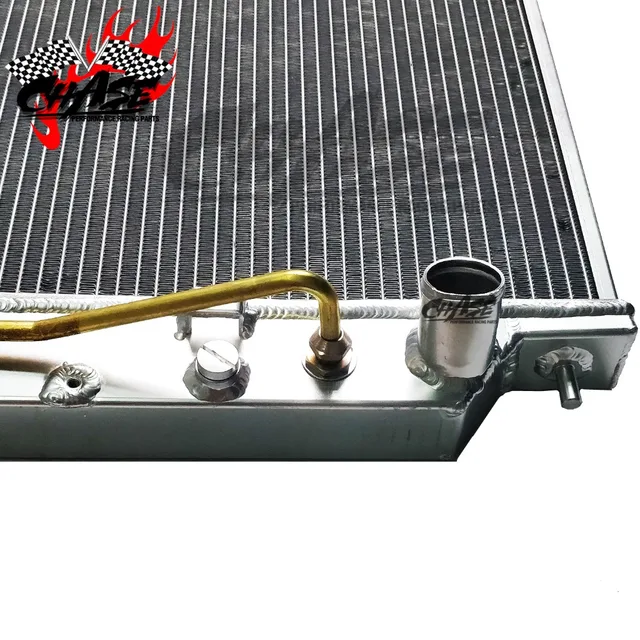 は自分にプチご褒美を Aluminum 40mm MT AT Trooper Isuzu / SLX Acura For Radiator ウォーキング・ランニングウェア