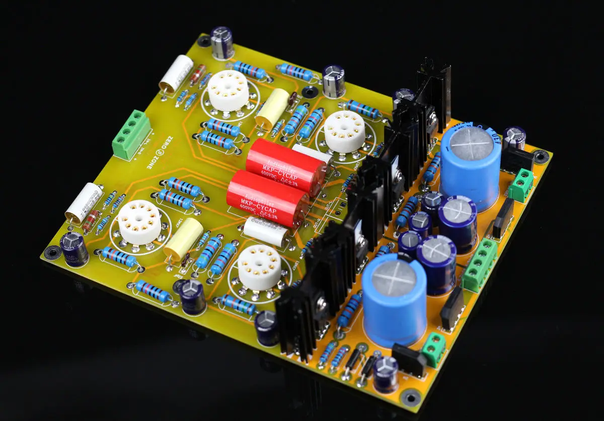 GZLOZONE (DIY kit) PRT05A Hifi трубчатая предусилитель на основе схем conrad johnson CL L3 23|Усилители