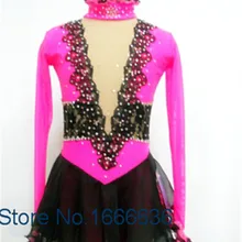 Профессиональный Фигурное катание на коньках платья, способный преодолевать Броды для взрослых элегантное платье для девочки; Новинка бренд Vogue Катание на коньках платья для конкурса DR2914