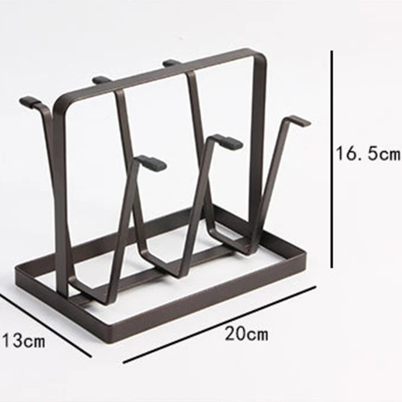 Практичные чашки держатель для хранения Прочная Железная кофейная чашка бутылка сушильная полка стеклянная кружка подставка для кухни гостиная отель