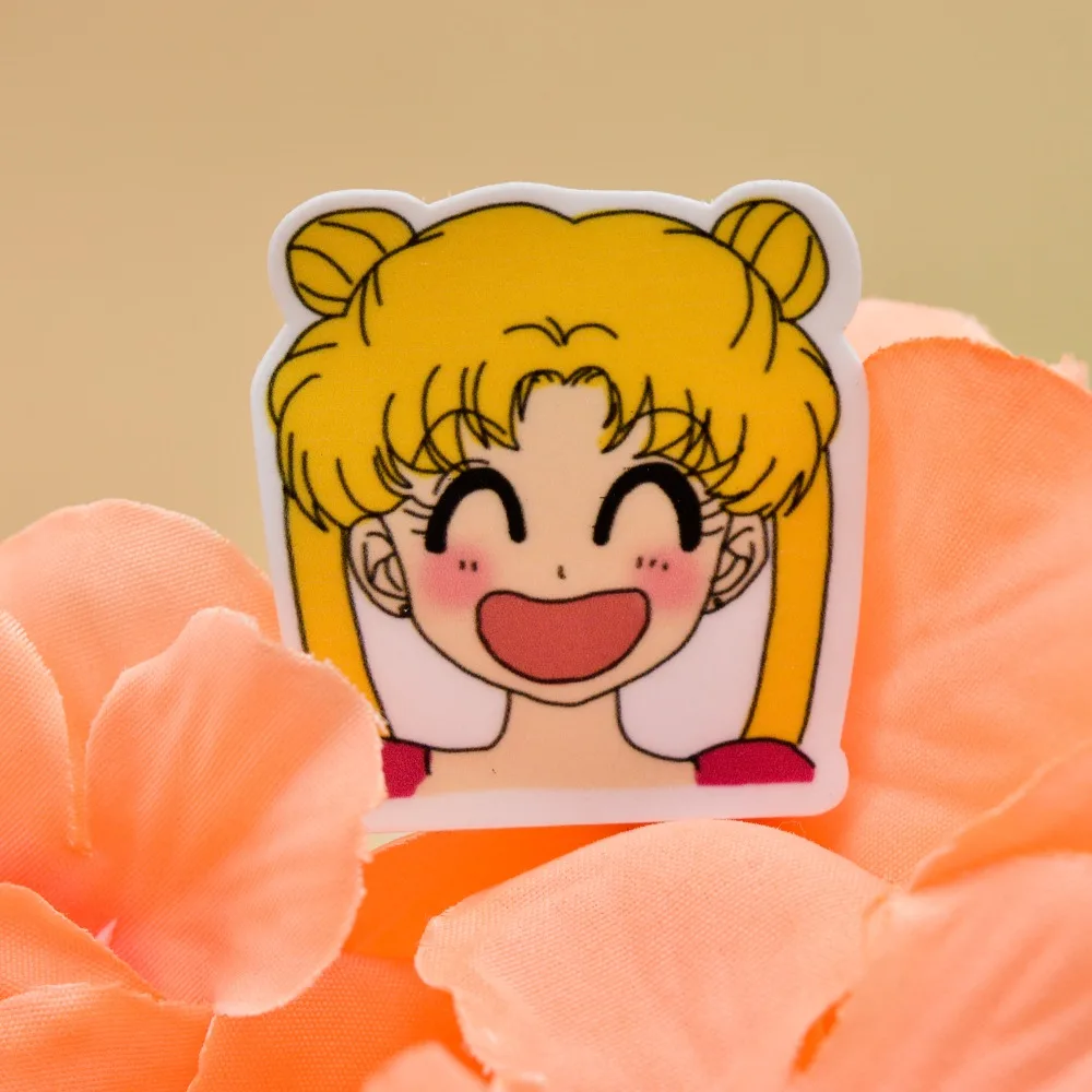 38 шт. самодельные милые японские наклейки Sailor Moon Girl Series 3 декоративные Стикеры для