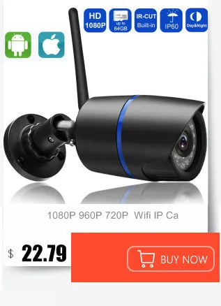 1080 P 2MP ip-камера видеонаблюдения камера наружная пуля Wi-Fi камера системы безопасности водостойкая беспроводная домашняя ip-камера