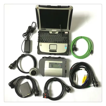 

A+++Quality MB Star C4 MB SD Connect Compact 4 SD C4 Laptop CF-19+ V2020.06 Latest Software Diagnostic-tool (12V+24V) with Wifi