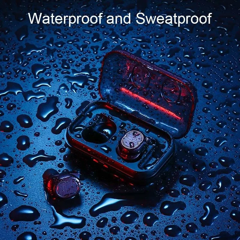 Bluetooth 5,0 Беспроводной спортивные Водонепроницаемый наушники зарядное устройство Горячая вкладыши Наушники Горячая наушники