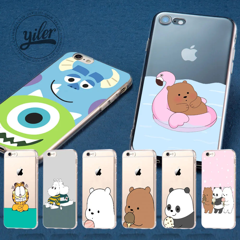 

Cute Mouse Duck for iPhone 6s case Pink Cat cases for Funda iPhone XS Max case for iPhone 5 5S 6 6S 7 8 X 6 7 8 Plus SE XR Shell