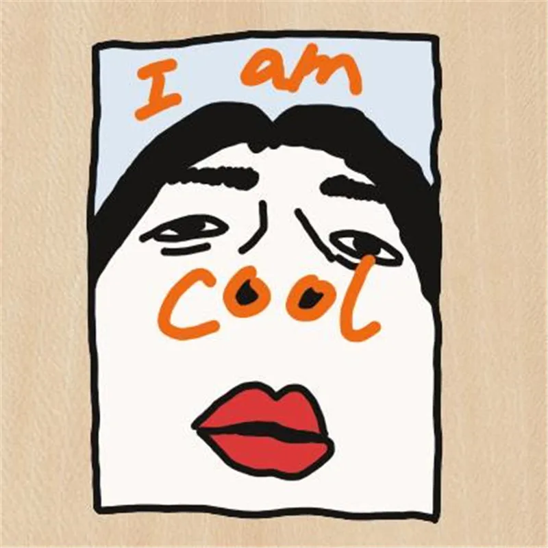 

Fun PVC Patch deal with it Clothes Heat Transfer Printing I am cool T shirt girl iron on patches for clothing women Stickers