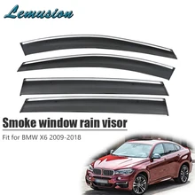Высокое качество 4 шт. дым окна дождь козырек для BMW X6 2009 2010 2011 2012 2013 дефлекторы аксессуары