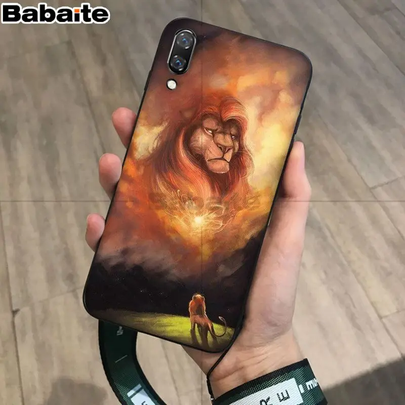 Babaite Король Лев Coque Shell чехол для телефона huawei P10 Plus Lite P20 Pro Mate20 Pro Mate10 Lite P30 Pro Чехол