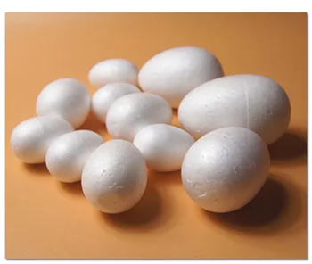 

Size 12.5cm/17cm Easter egg,Styrofoam/foam oval balls,wedding supplies,children's DIY manual material,polystyrene balls