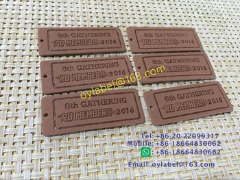 

Custom made high quality Jeans leather label / simulation patch /pu patch/main label/leather label