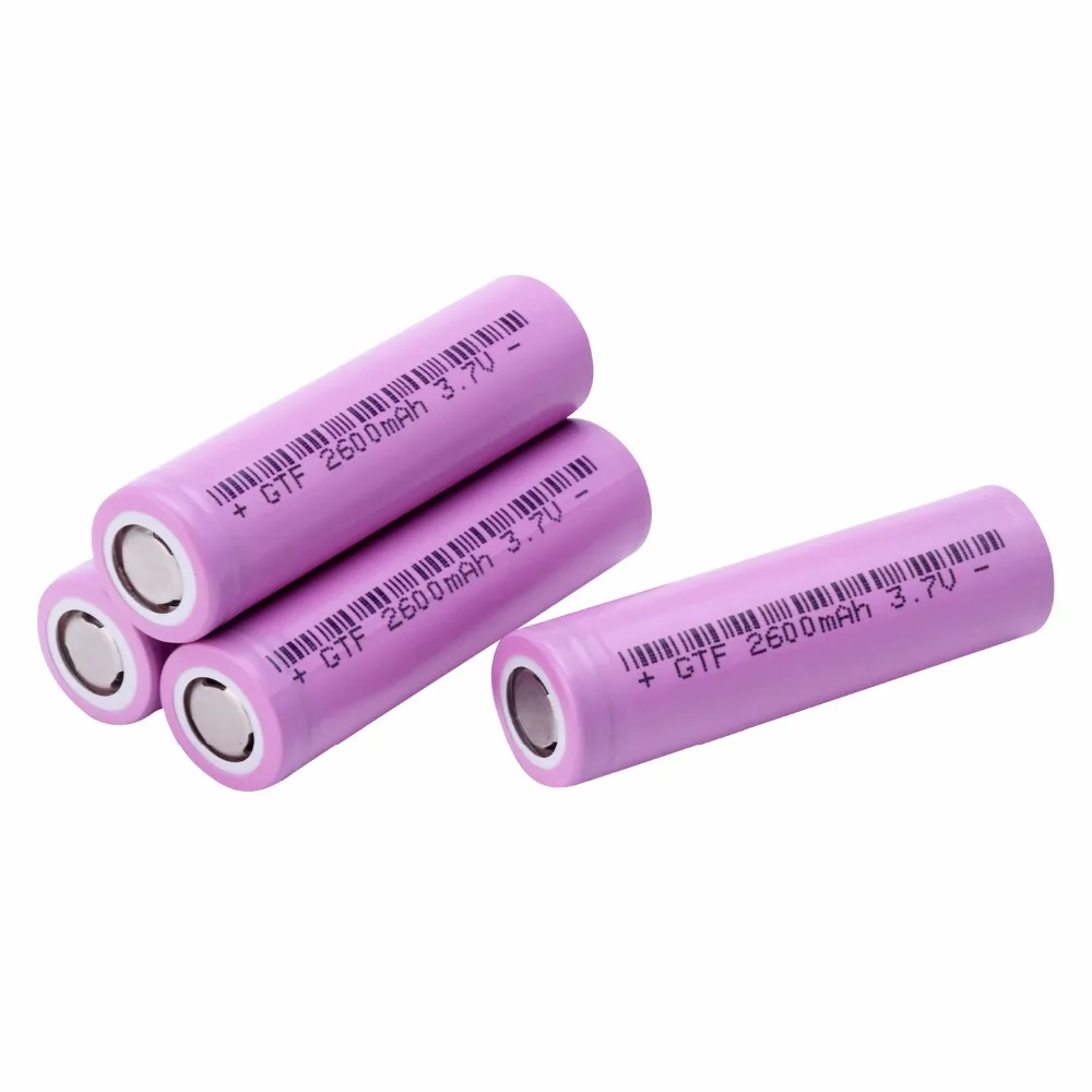 18650 Сотовый 3 7 V 2600mAh литий ионная аккумуляторная батарея для Samsung 26F ICR18650 батареи T6