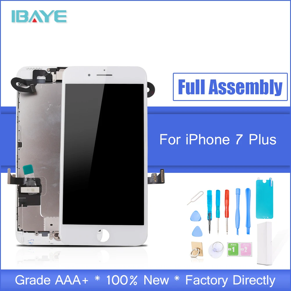

For iPhone 7 Plus Screen LCD Display New Screen for iphone 7 Plus Touch Digitizer Frame Assembly Replacement Full Set Repair