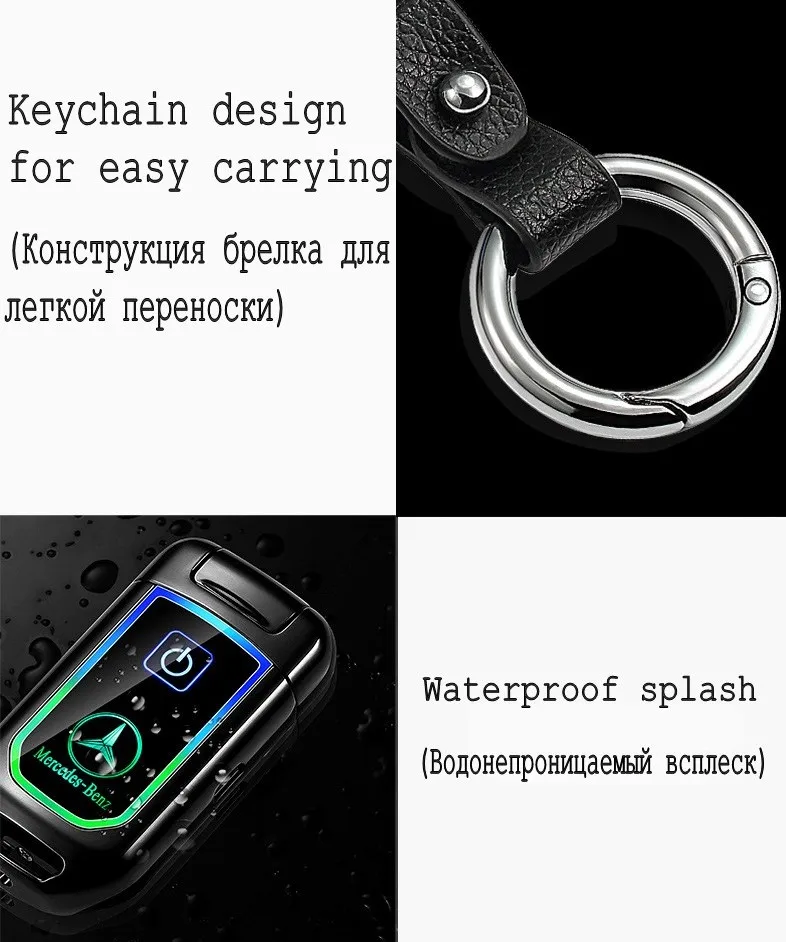 Новинка Автомобильная модель ключа с двойной идентификацией по отпечатку пальца