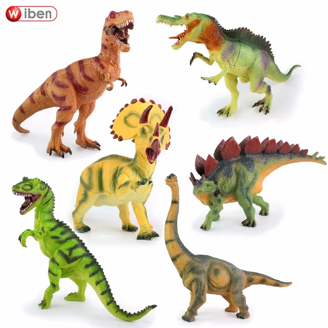 Tyrannosaurus Jurassic Rex Wiben Allosaurus Triceratops Stegosaurus vm8nN0w