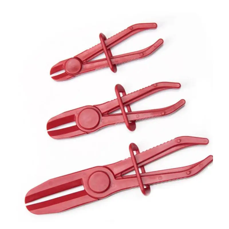 3pcs Nylon Hose Tube Clamp Tool Set Brake Fuel Water Line Clamps Pinch