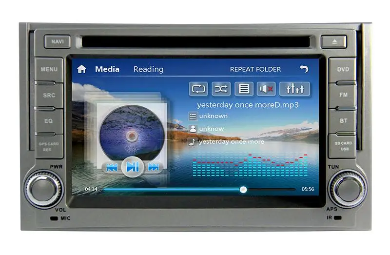 Cheap 6.2" in-dash Car DVD player with GPS(optional),USB,AUX,BT/TV,audio Radio stereo,car multimedia headunit for Hyundai H1 2011 2012 4