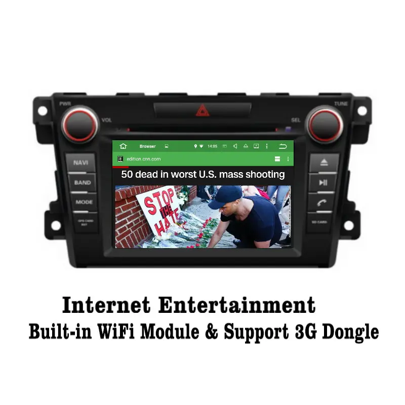 Perfect Liislee Android 7.1 2G RAM For Mazda CX-7 2006~2012 Car Radio Audio Video Multimedia DVD Player WIFI DVR GPS Navi Navigation 2 Perfect Liislee Android 7.1 2G RAM For Mazda CX-7 2006~2012 Car Radio Audio Video Multimedia DVD Player WIFI DVR GPS Navi Navigation 2