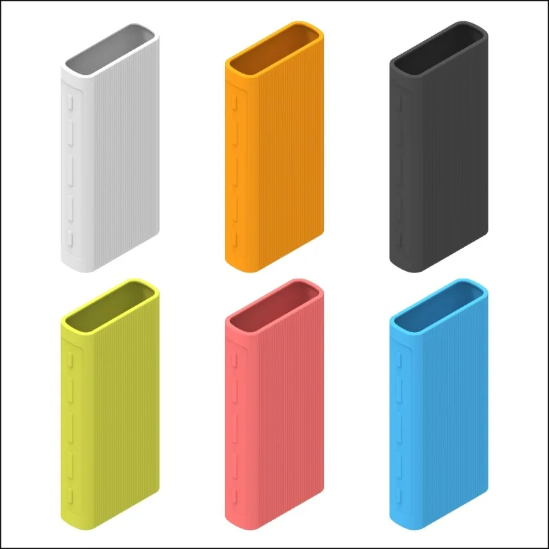 Силиконовый защитный чехол для внешнего аккумулятора Xiaomi mi 2C PLM06ZM PLM07ZM 20000 мАч |