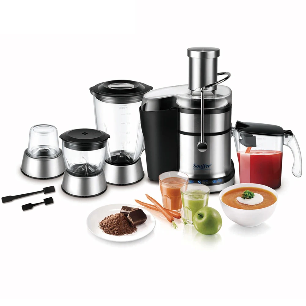 4 in 1 multifunctional food processor high power juicer mixer stirrer