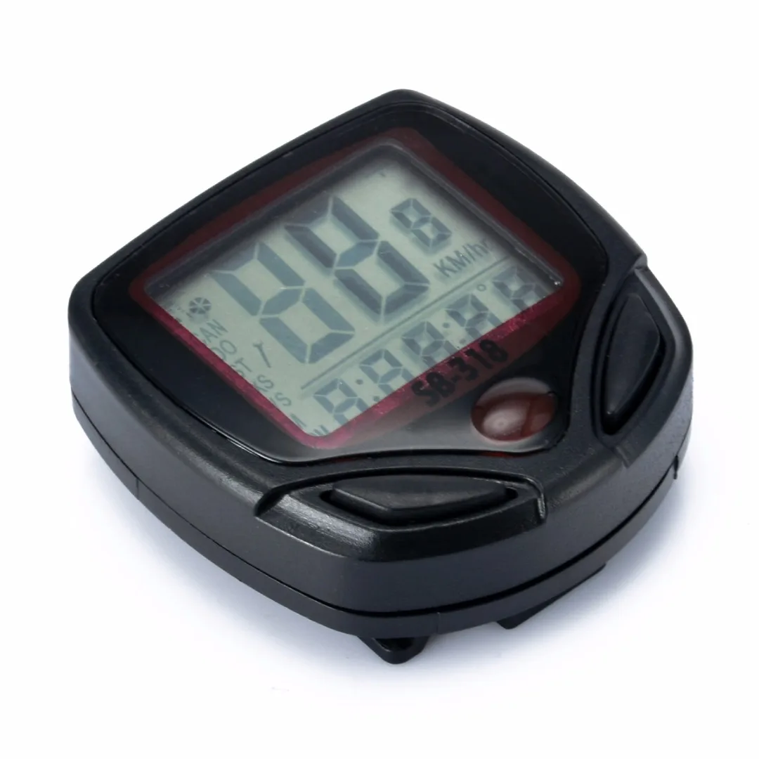 1Pcs Bicycle Computer With LCD Digital Display Waterproof Bicycle Wired Odometer Speedometer Cycling Stopwatch Bike Accessories