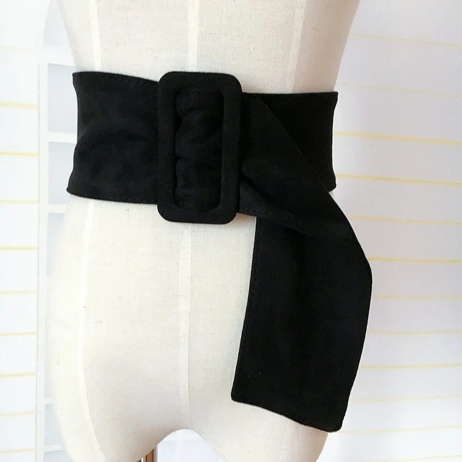 Новый дизайн широкий пояс женское платье ремни украшенные поясом модная
