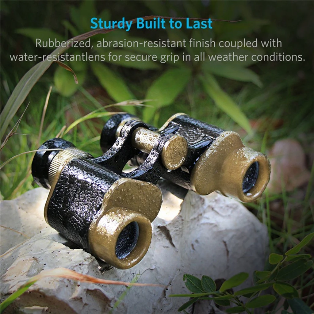   6x24 Professional Wide Angle Binoculars For Bird Watching, Hunting, Wildlife Viewing, Outdoor Travelling