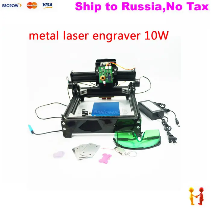 

(NO TAX TO Tussia) MINI DIY cnc laser machine 1420 engraving metal stainless steel aluninum etc with USB port