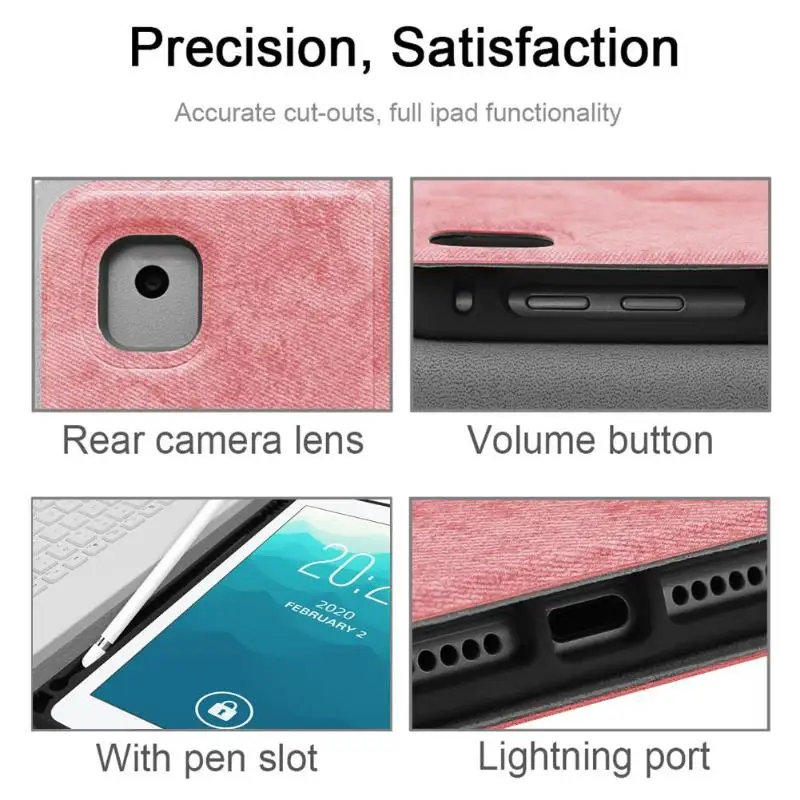 2 в 1 Беспроводная Bluetooth 3,0 клавиатура чехол для iPad Air 1/2 Pro 9,7