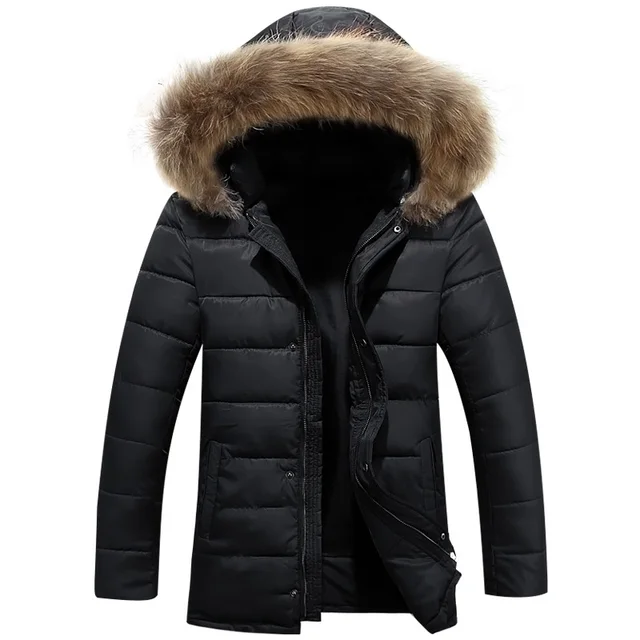 Cheap New 2015 Winter Jacket Men Warm Down Jacket Casual Parka Men padded Winter Jacket Casual Handsome Winter Coat Men Free Shipping