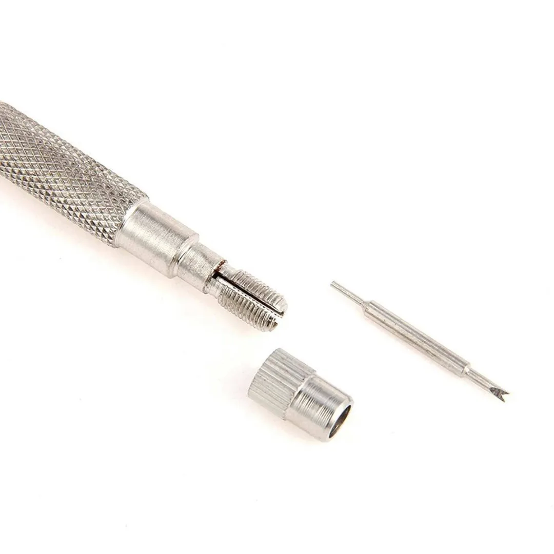 Watch Band Link Remover +Spring Bar Tool With 4 Extra Tips Metal Adjustable Watch Band Strap Bracelet Link Pin Remover Repair
