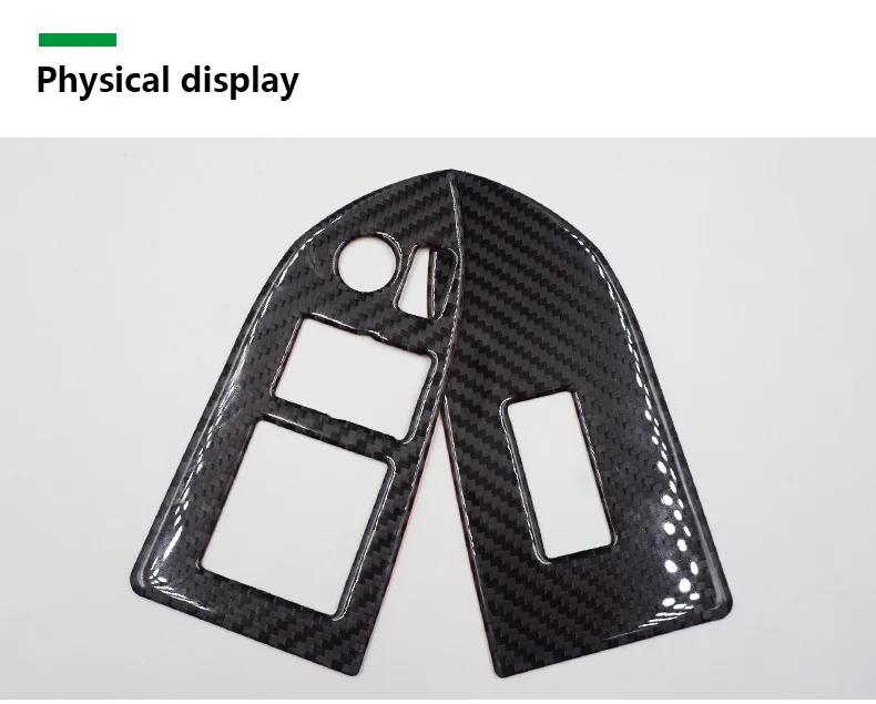Airspeed for Subaru BRZ Accessories Subaru BRZ Stickers for Toyota 86 Carbon Fiber Interior Trim Car Window Switch Button Frame (3)