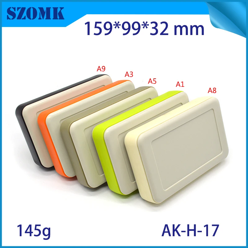szomk small plastic case for electronic equipment plastic housing for enclosure pcb design junction box tv box abs material plastic casing (8)