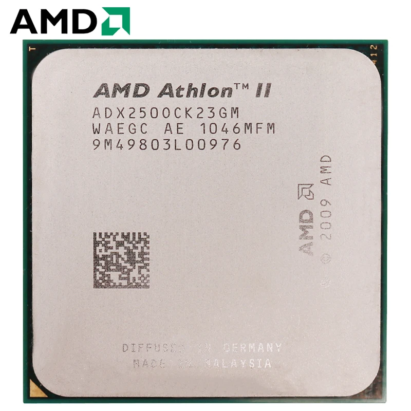 

AMD Athlon II X2 250 65W 3.0GHz 938-pin Dual-Core CPU Desktop Processor X2 250 Socket AM2+ AM3