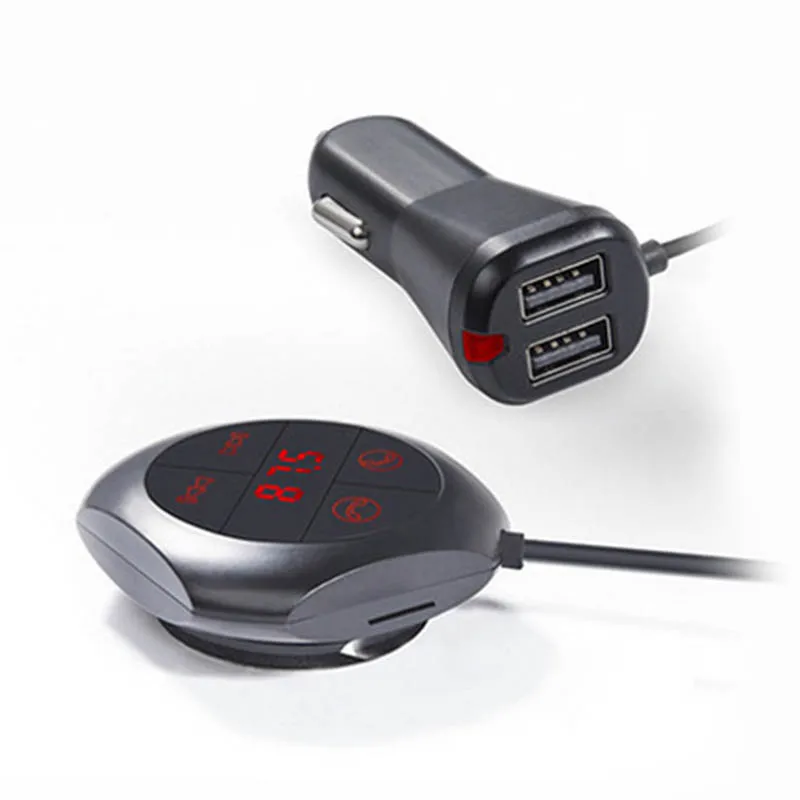 

Do Promotion! Car Charger MP3 Player Dual USB Bluetooth Handfree FM Transmitter Noise Reduction