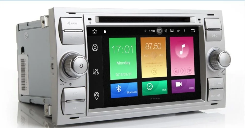 Discount Free Shipping Android 8.1 Car DVD Player for Ford Focus Kuga Transit Wifi 3G GPS Bluetooth Radio RDS SD Steering Wheel Control 2