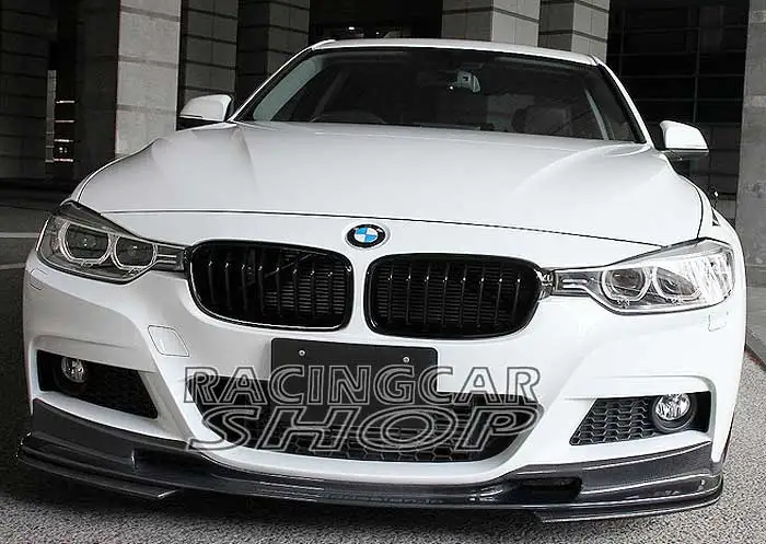 3D Style FRONT LIP SPOILER 3pcs/Set For BMW 3-Series E93 E92 M3 Bumper 2008-2013