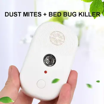 

Electric Sterilization Pest Repellent Ultrasonic Dust Mite & Bed Bug Killer Controller Sterilization Mite Home Repellents Tool
