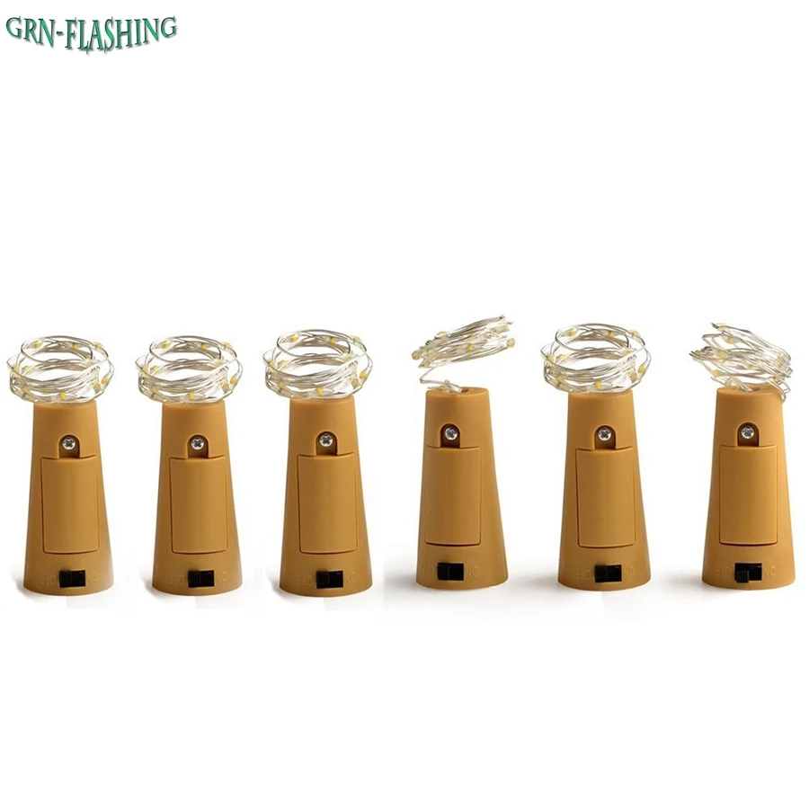10Pcs/lot Wine Bottle Lights 75CM 1M 2M Cork Shaped LED Copper Wire String Lights Christmas Lights for Festival Wedding Party 10Pcs/lot Wine Bottle Lights 75CM 1M 2M Cork Shaped LED Copper Wire String Lights Christmas Lights for Festival Wedding Party