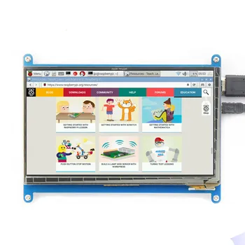 

Raspbreey Pi3 Banana Pi/Pro screen 7.0 inch 1024*600 HDMI display with Capacitive touch LCD module IPS TFT