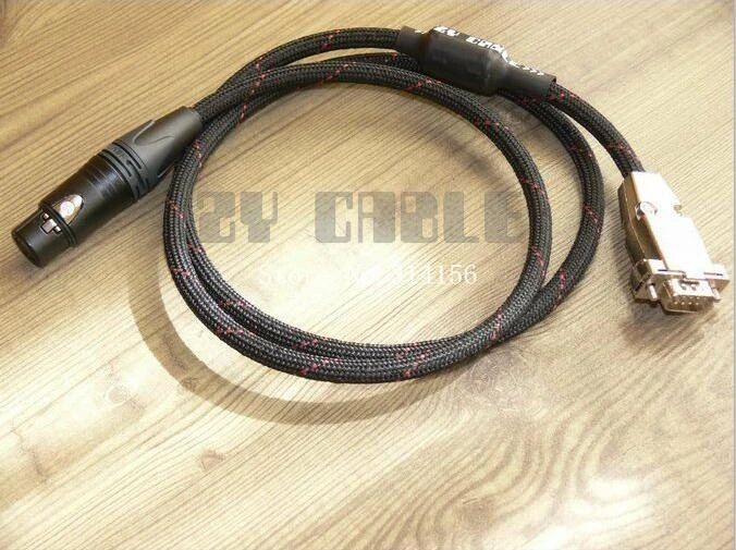 ZY High end D9 XLR кабель лихорадка класс minidac Цифровой балансный вход сигнальной линии