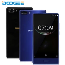 Original Doogee Mix Mobile Phone 5.5 inch 4GB RAM 64GB ROM Helio P25 Octa Core 8MP+16MP Dual Camera Fingerprint Smartphone