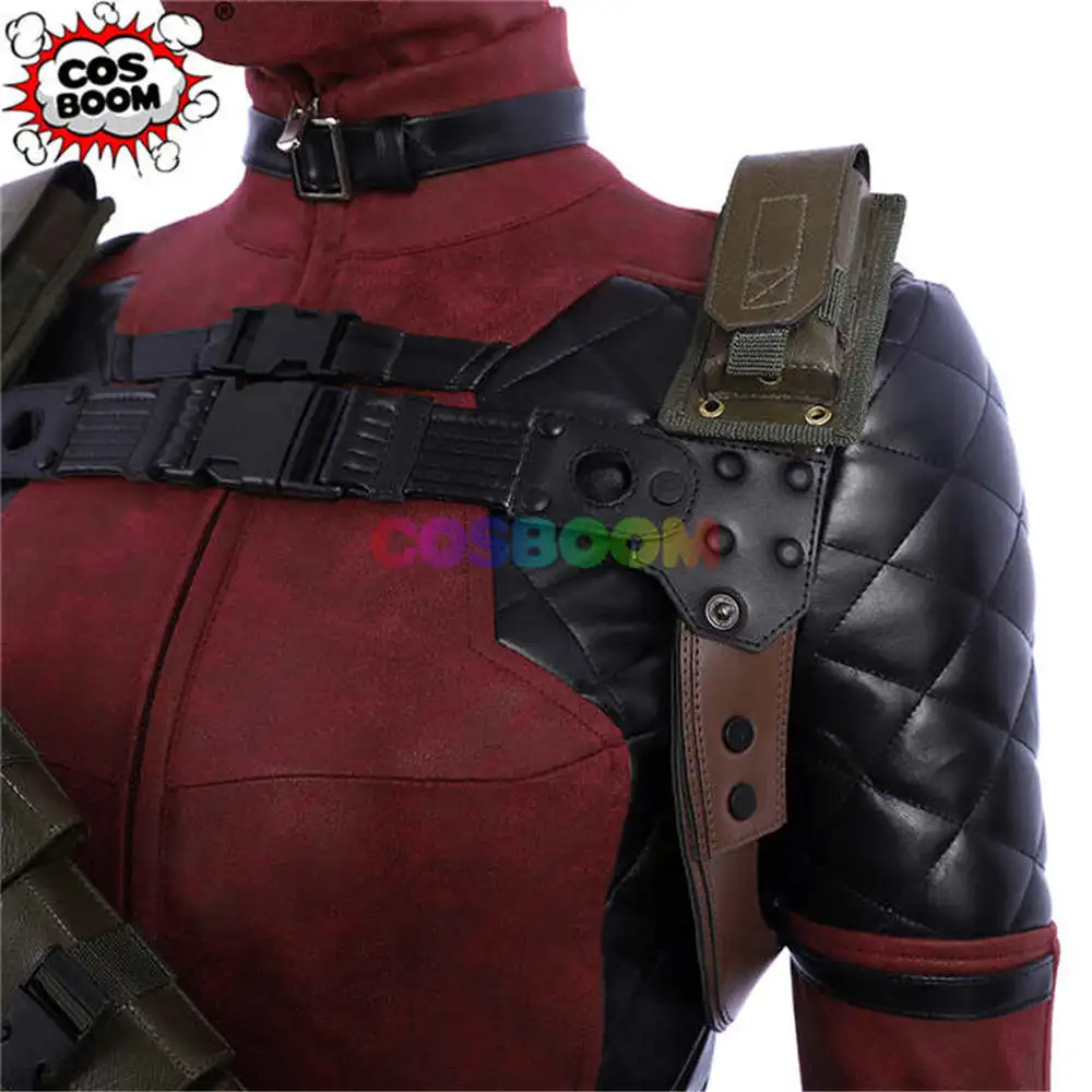 cosboom lady deadpool cosplay costume02
