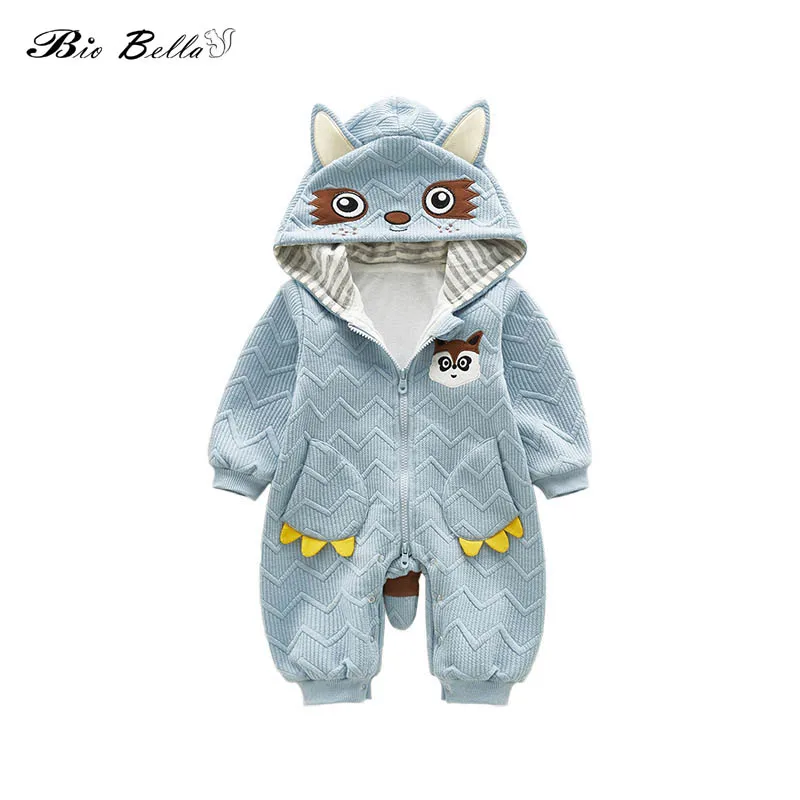 

Top Quality Cotton Toddler Baby Girl Boy Romper Cute Mole Style Hoodies Jumpsuit Baby Outfit Newborn Bebes Infantil Costumes